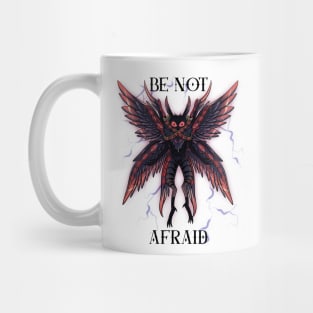 Divine Mothman Herald: A Faithful Design Inspired by Biblical Angels Mug